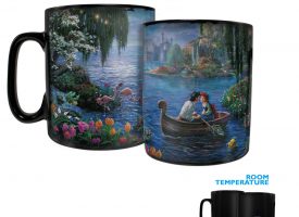 MMUGC956 Thomas Kinkade the Little Mermaid II Clue Morphing Heat-Sensitive Mug