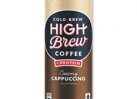 HIGH Brew® Coffee Cold Brew Coffee + Protein, Creamy Cappuccino,