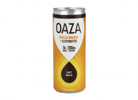 Oaza Coffee Cold Brew, Electrolytes, Oat Milk , 0 sugar - 12 pack