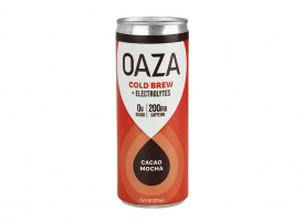 Oaza Coffee Cold Brew, Electrolytes, Cacao Mocha, 0 Sugar - 12 pack