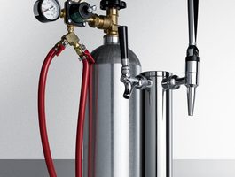 Dual Tap Kit for Serving Nitro-infused Coffee & Flat Cold Brew Coffee from any Kegerator