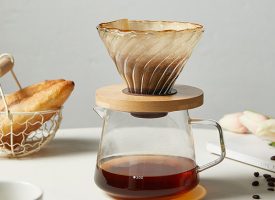 Portable Glass Coffee Filter And Cup
