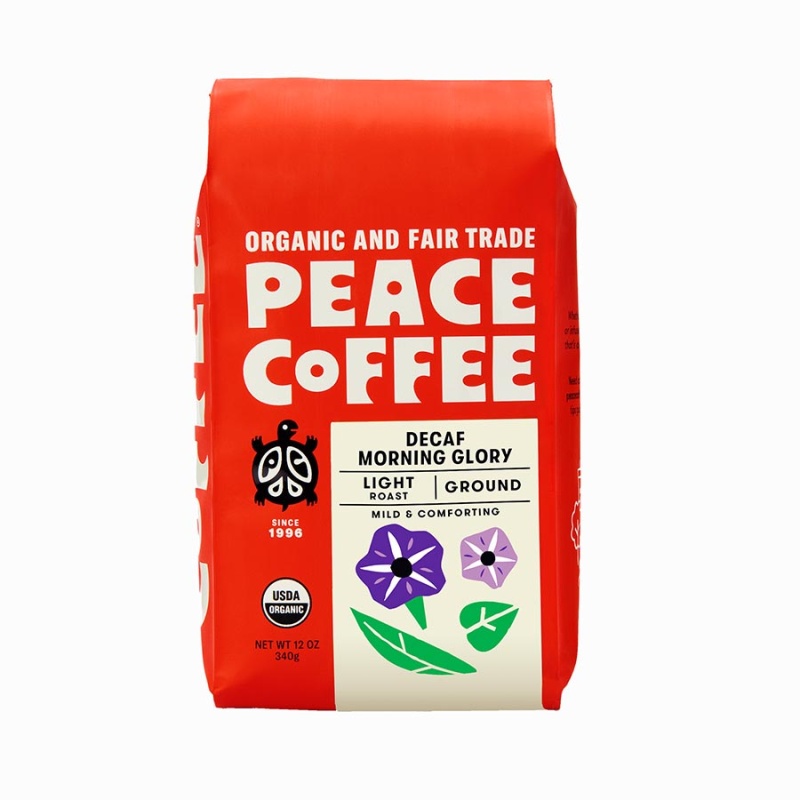 239012 12 oz Ground Decaf Morning Glory Blend Coffee - Best Quality Coffee