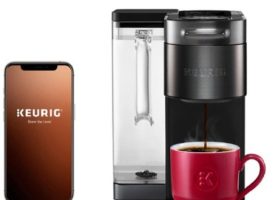 Keurig - K-Supreme Plus SMART Single Serve Coffee Maker with WiFi Compatibility - Black