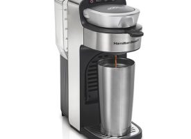 Hamilton Beach - The Scoop Single-Serve Coffee Maker with Removable Reservoir - BLACK