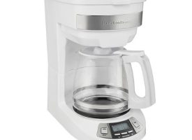 Hamilton Beach - 12 Cup Programmable Coffee Maker - WHITE