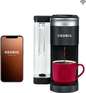 Keurig - K-Supreme SMART Single Serve Coffee Maker with WiFi Compatibility - Black