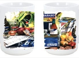 1008CM15 Crab in the Middle Dishwasher Safe Microwavable Ceramic Coffee Mug