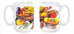 Verons and Crabs Dishwasher Safe Microwavable Ceramic Coffee Mug