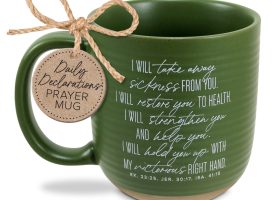 18481 20 oz Unisex Amen Heal Restore Coffee Mug, Green - One Size