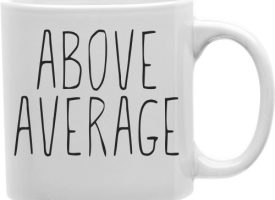 CMG11-IGC-ABOVE Above Average 11 oz Ceramic Coffee Mug