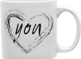 CMG11-IGC-YOU You Heart 11 oz Ceramic Coffee Mug
