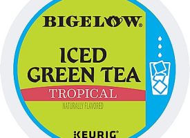 Bigelow Tropical Iced Green Tea K-Cup® Box 22 Ct - Kosher Single Serve Pods