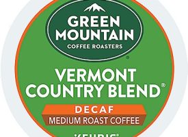 Green Mountain Coffee Vermont Country Blend Decaf Coffee K-Cup® Box 24 Ct - Kosher Single Serve Pods