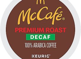 Mccafé Premium Roast Decaf Coffee K-Cup® Box 12 Ct - Kosher Single Serve Pods