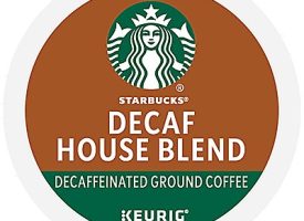 Starbucks House Blend Decaf Coffee K-Cup® Box 22 Ct