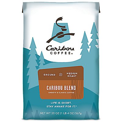 Caribou Coffee Caribou Blend Coffee 20 Oz Ground - Kosher Coffee