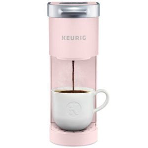 Keurig K-Mini Single Serve Coffee Maker - - Brewer Bundles Available - Dusty Rose