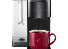 Keurig K-Supreme Plus Smart Single Serve Coffee Maker Smart Brewer with BrewID - Black Stainless