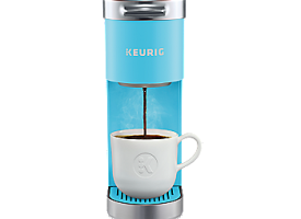 Keurig K-Mini Plus Single Serve Coffee Maker - - Brewer Bundles Available - Cool Aqua