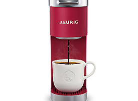 Keurig K-Mini Single Serve Coffee Maker - - Brewer Bundles Available - Poppy Red