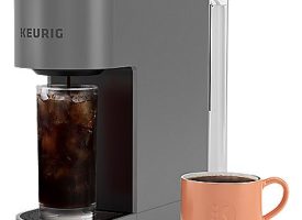 Keurig K-Slim + Iced™ Single Serve Coffee Maker - Arctic Gray