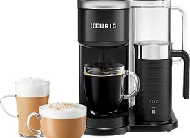 Keurig K-Café Smart Single Serve Coffee Maker - - Brewer Bundles Available - Black