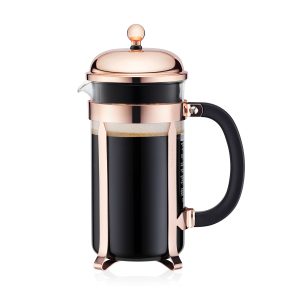 Bodum CHAMBORD Coffee maker, 8 cup, 1.0 l, 34 oz Copper