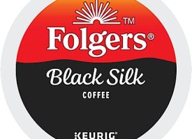 Folgers Black Silk Coffee 96 Count (4 Boxes Of 24) K-Cup® Box - Kosher Single Serve Pods