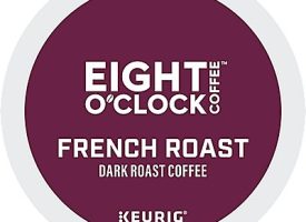 Eight O'clock French Roast Coffee K-Cup® Box 12 Ct - Kosher Single Serve Pods