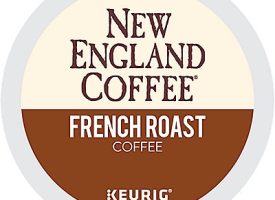 New England Coffee French Roast Coffee K-Cup® Box 24 Ct - Kosher Single Serve Pods