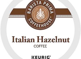 Barista Prima Coffeehouse Italian Hazelnut Coffee K-Cup® Box 24 Ct - Kosher Single Serve Pods