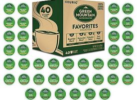 Green Mountain Coffee Roasters Favorites Collection K-Cup® Box 40 Ct - Kosher Single Serve Pods