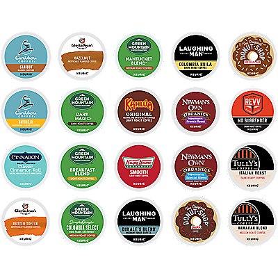 Keurig Coffee Lovers' Collection Variety Pack K-Cup® Box 40 Ct - Kosher ...