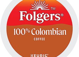 Folgers 100% Colombian Coffee K-Cup® Box 24 Ct - Kosher Single Serve Pods
