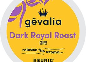 Gevalia Dark Royal Roast Coffee K-Cup® Box 24 Ct - Kosher Single Serve Pods