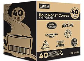Keurig Bold Roast Coffee Collection Variety Pack K-Cup® Box 40 Ct - Kosher Single Serve Pods