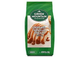 Green Mountain Coffee Caramel Vanilla Cream Coffee 12 Oz Ground - Kosher Coffee