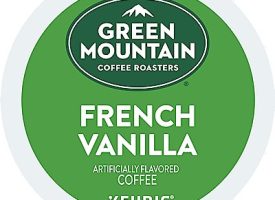 Green Mountain Coffee French Vanilla Coffee K-Cup® Box 24 Ct - Kosher Single Serve Pods