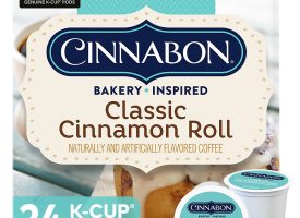 Cinnabon Classic Cinnamon Roll Coffee K-Cup® Box 24 Ct - Kosher Single Serve Pods