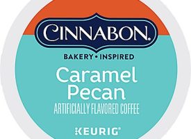 Cinnabon Caramel Pecan Coffee K-Cup® Box 12 Ct - Kosher Single Serve Pods
