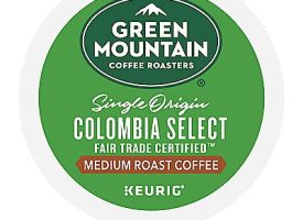 Green Mountain Coffee Colombian Select Coffee Peelable Lid K-Cup® Box 24 Ct - Kosher Single Serve Pods