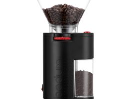 Bodum BISTRO Electric Coffee Grinder with plastic catcher Black