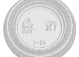 DXEPL10CLEAR 10 oz Plastic Lid Cup - Clear