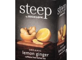 BTC17704 1.6 oz Brown Steep Lemon Ginger Herbal Tea