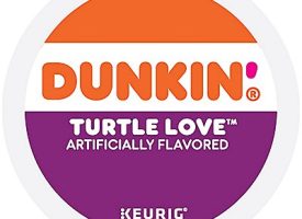 Dunkin' Donuts Turtle Love™ Coffee K-Cup® Box 22 Ct - Kosher Single Serve Pods