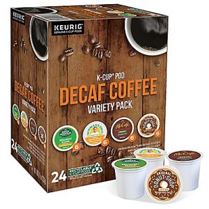 Green Mountain Coffee Variety Decaf Coffee Box K-Cup® Box 24 Ct - Kosher Single Serve Pods