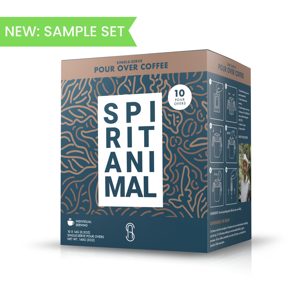 Spirit Animal Coffee Sample Set Our Bestsellers & New Espresso Blend