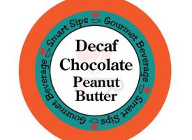 DECCHOPBUT48 Decaf Chocolate Peanut Butter Coffee, All Keurig K-cup Machines, Decaffeinated Flavored Coffee