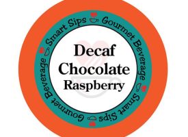 Smart Sips DECCHORASP24 Decaf Chocolate Raspberry Coffee for Keurig Kcup Brewers, 24 Count